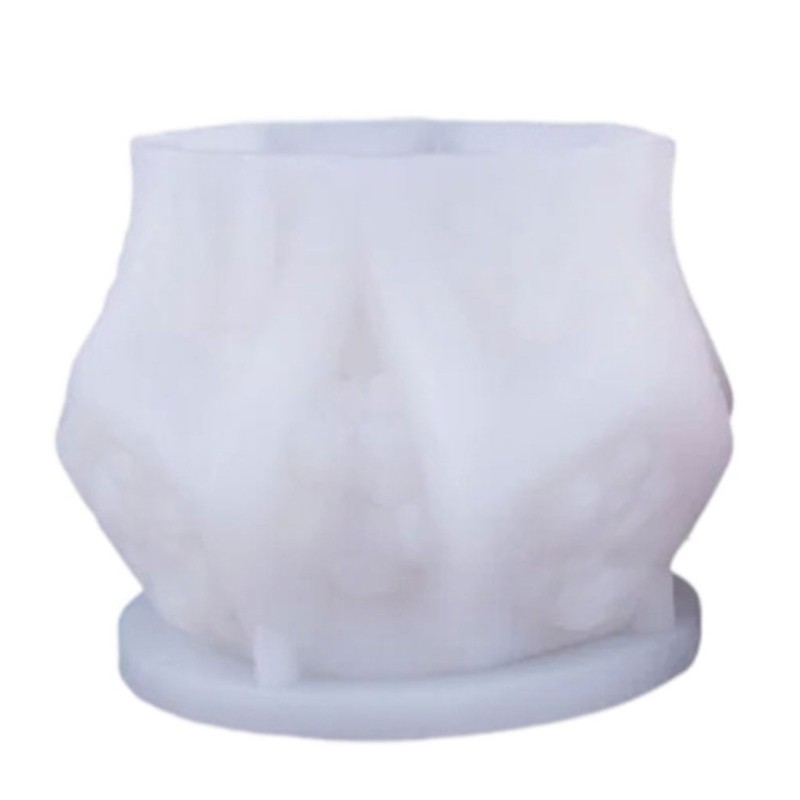 Flower Embossed Pentagonal Silicone Mould For Resin Casting Making  Soap