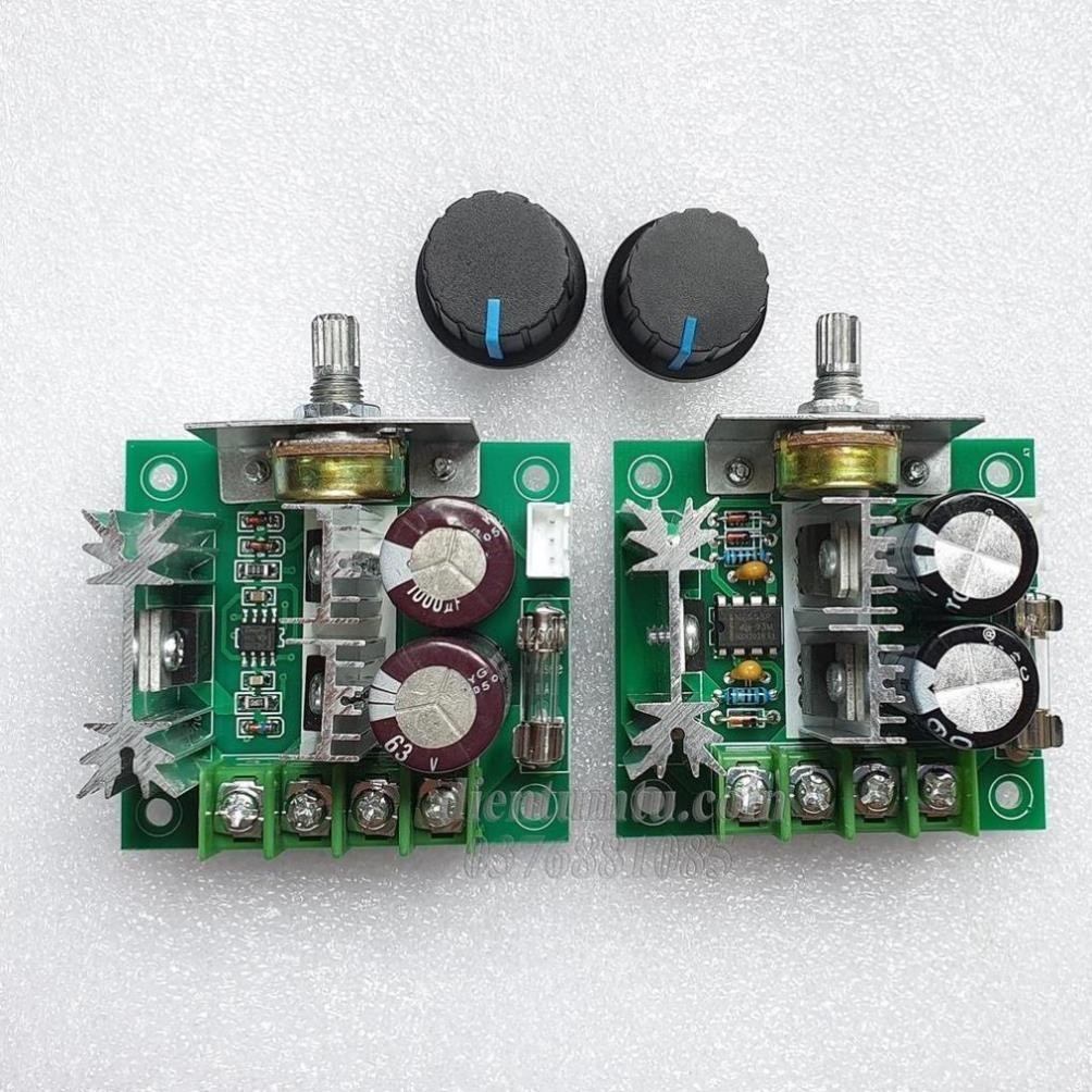Mạch điều khiển tốc độ động cơ DC PWM 12V - 40V 10A (Mạch Băm Xung PWM)