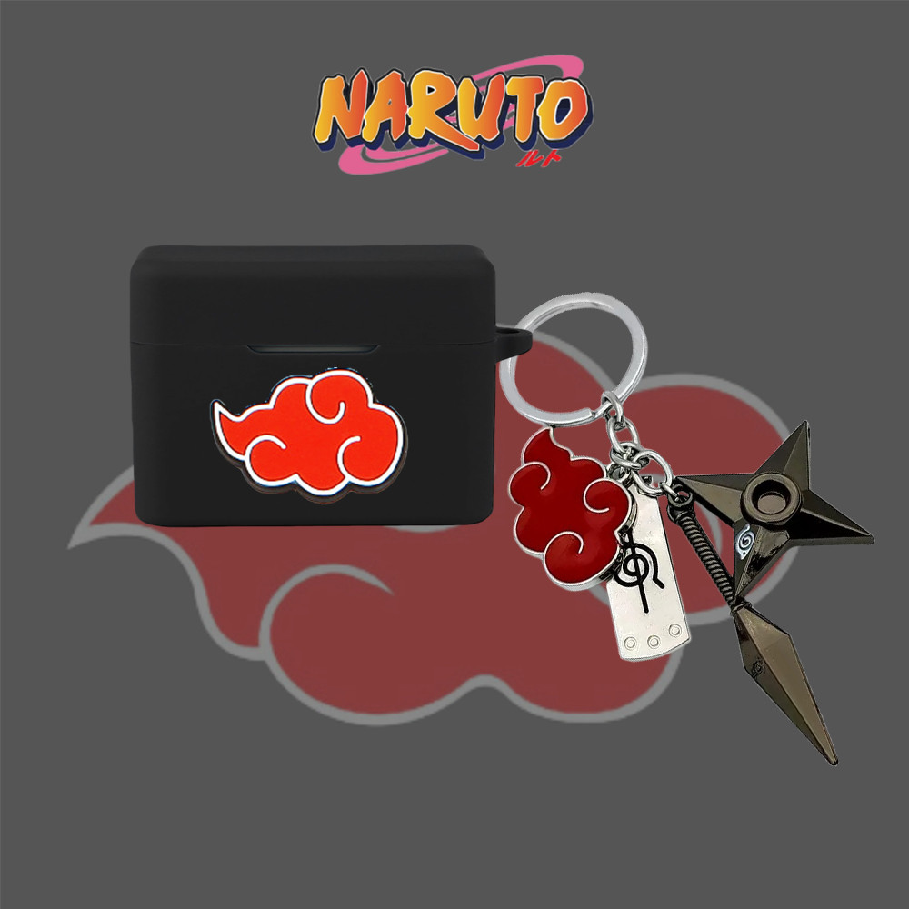 for MOONDROP Golden Ages 2 Case Anime Naruto Keychain Pendant Cartoon Silicone Soft Case Suitable fo