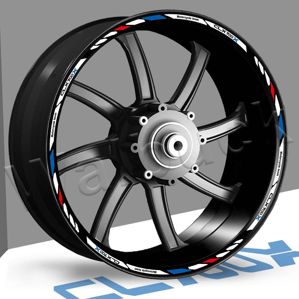 Xe Máy Bánh Xe Miếng Dán Phản Quang Decal AutoBike Rim Hub Sọc Băng Chống Thấm Nước Cho CFMOTO 700CL