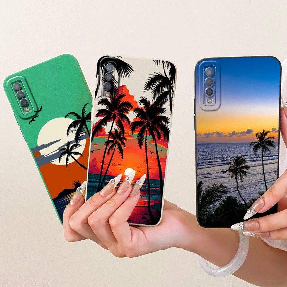 Ốp Bảo Vệ Camera Cho Samsung Galaxy A7 2018 SM-A750F / A9 2018 SM-A920F / A9s / A9 Star Pro Vỏ Mềm S