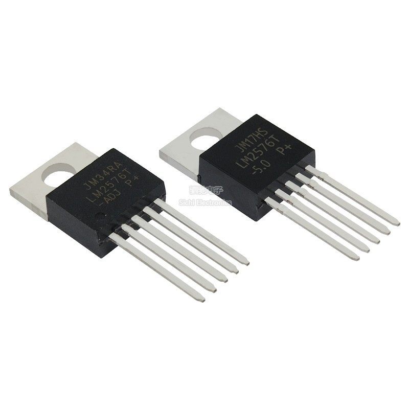 Thương hiệu mới Nội địa LM2576T-5.0 / LM2576T-ADJ Bộ điều chỉnh điện áp mạch bước xuống IC Chip 5 ch
