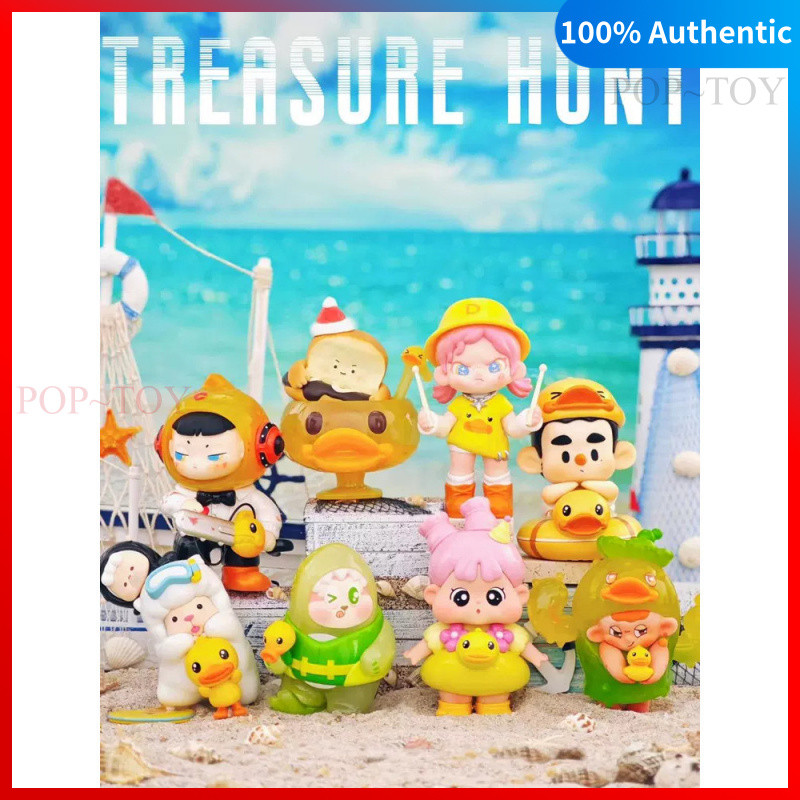 B.duck Treasure Hunt Serie BLind Box Cute Figures QOQO BE CURIOUS Dora Cimmy TNTSPACE Hidden Wood