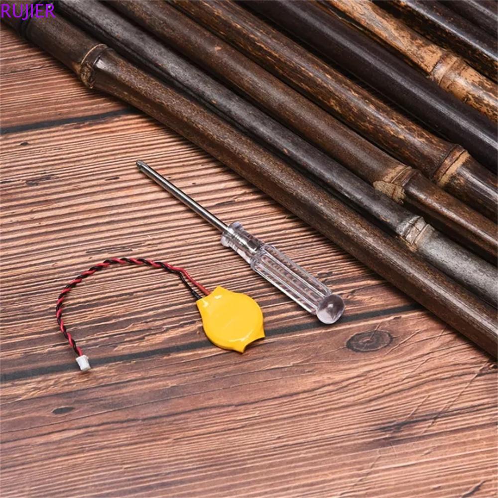 RUJIER Nút Cell Pin 2 Pin BIOS CMOS Pin Laptop Bo Mạch Chủ Có Dây Phụ Kiện Pin