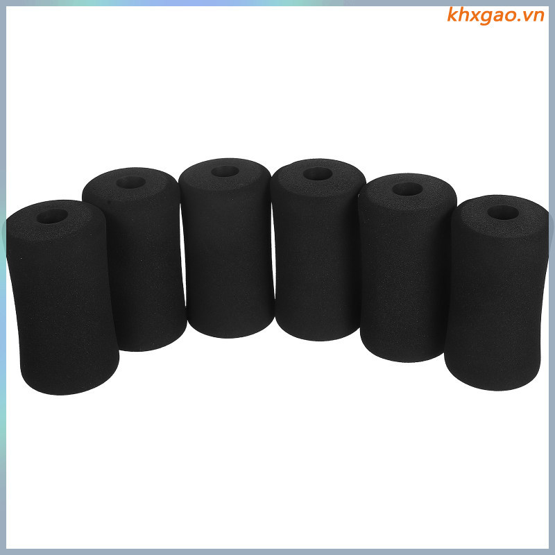 🛁 6Pcs Miếng Mút Con Lăn Tập Cơ Bụng Thay Thế Cho Thiết Bị Tập Gym