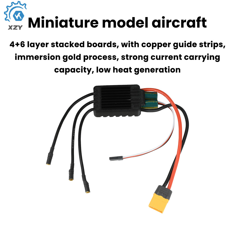 Bộ điều khiển tốc độ không chổi than 3-8S AM32 ESC 120A tích hợp 5.2V / 7.2V 4A BEC cho mô hình RC M