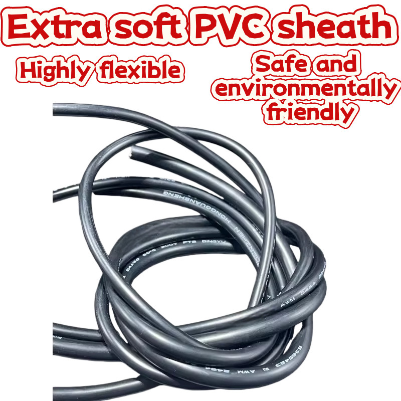 22AWG 20AWG 18AWG 16AWG 2 3 4 lõi PVC cách nhiệt dây đồng vỏ cáp 2464