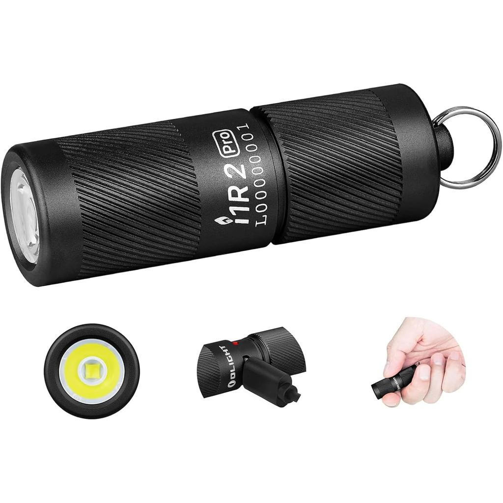 Đèn pin móc khóa OLight I1R 2 Pro Eos, 180 Lumens, sạc lại được, gọn nhẹ cho việc mang theo mỗi ngày