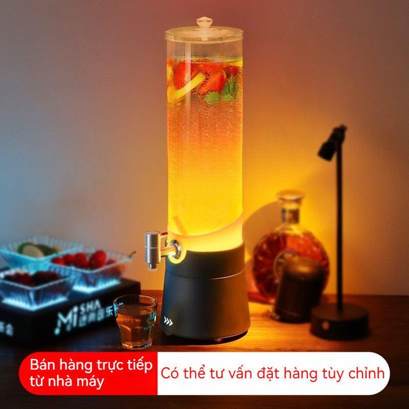 G03-Thùng bia phát sáng, thùng bia tươi, thùng rượu KTV phát sáng, thùng bia tươi, thùng đồ uống