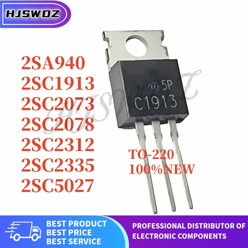 5 Chiếc Mới 2SA940 2SC2073 2SC1913 2SC2078 2SC2312 2SC2335 2SC5027 A940 C2073 C1913 C2078 C2312 C233