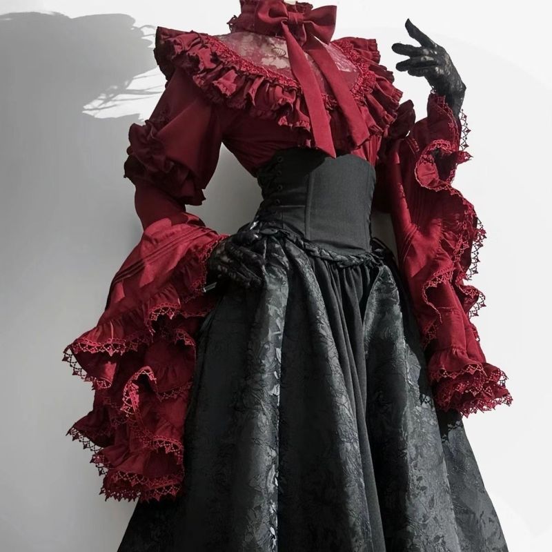 ❈ ❈ 🍎 ❈ 人 lolita ❈ 🍎 ❈ ❈ ❈ ❈ ❈ ❈ ❈ ❈ ❈ ❈ ❈ ❈ sk ❈ ❈ ❈ 4.6Madame Bafang lolita Phong cách Gothic Goth