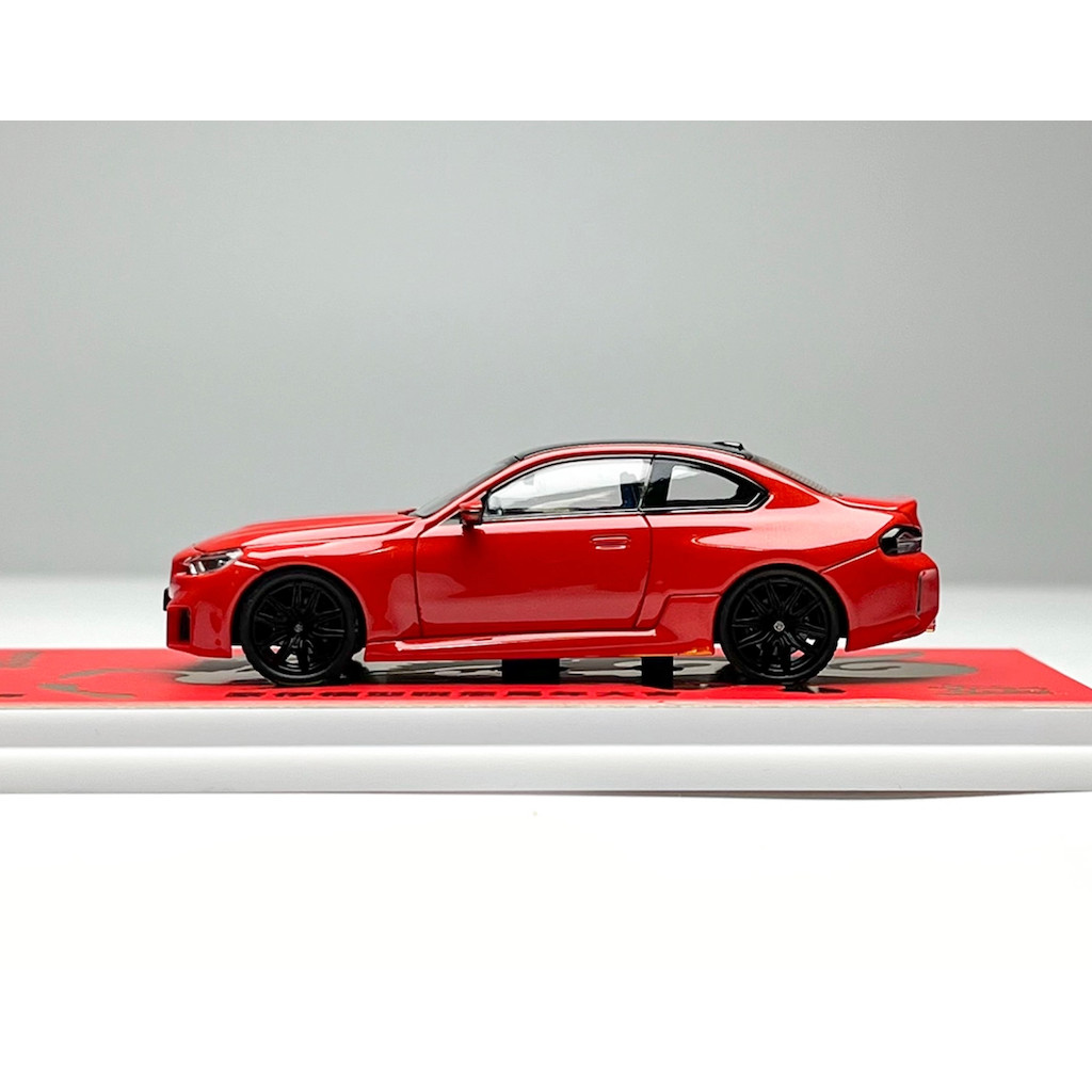 Mybeautyhouse Howie 1: 64 Đỏ M2 G87 Coupe Mô Hình Thể Thao Diecast Thu Thập Kim Loại Màn Hình Xe Mới