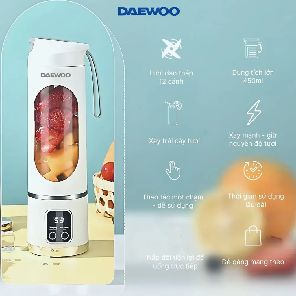 Máy xay cầm tay DAEWOO DWBL-4515 (450ml)