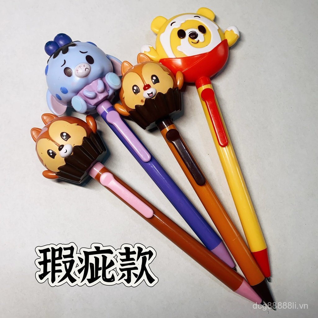 Paradise Winnie the Pooh Eeyore Donkey Chip 'n' Dale Bút hoạt hình ba chiều Màu nạp lại khuyết điểm 