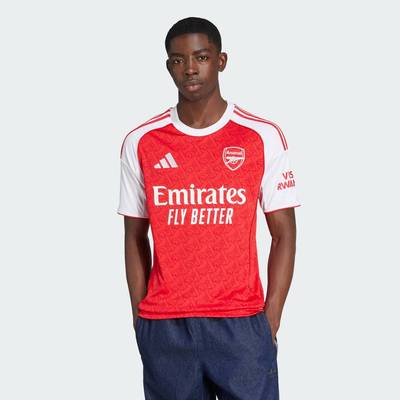 adidas Bóng đá Áo Đấu Sân Nhà Arsenal 25/26 Nam Đỏ JI9517