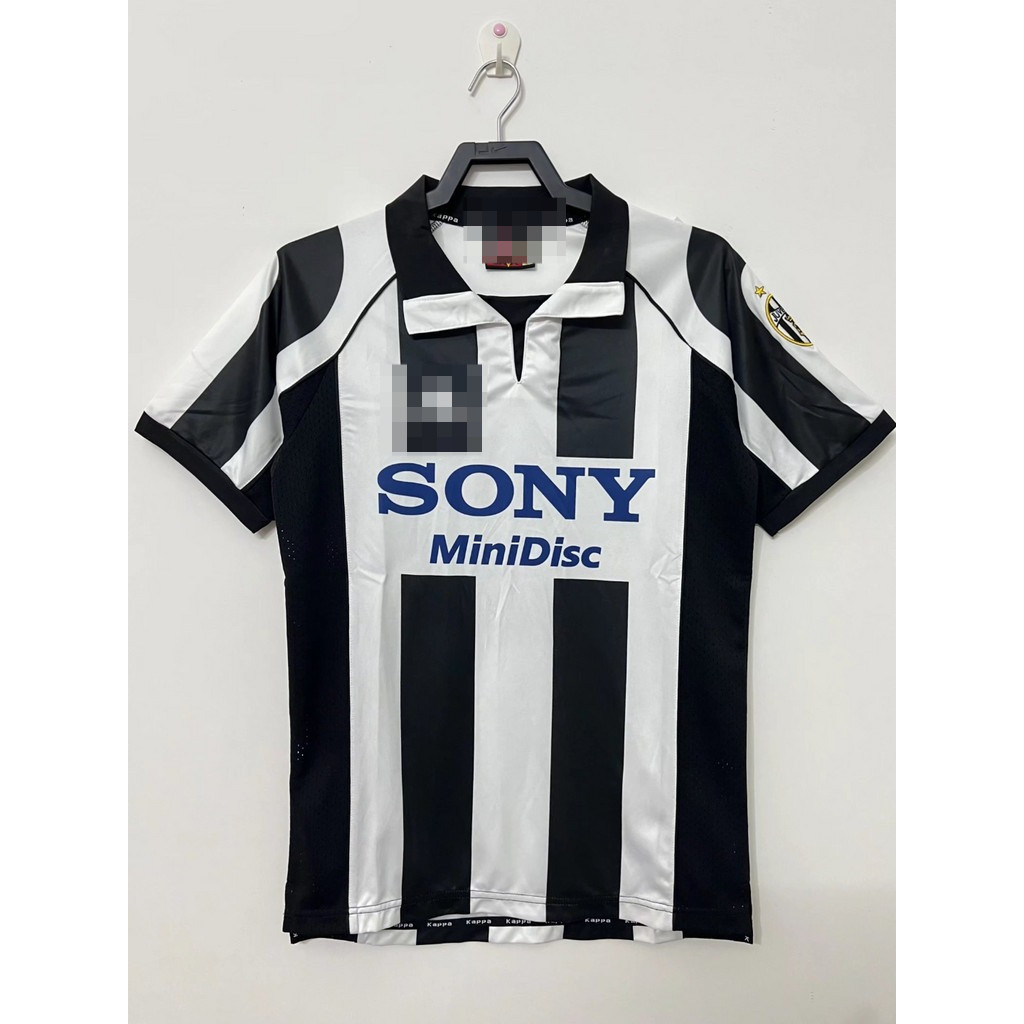 9798 Juventus Home Vintage jersey Áo chất lượng cao Áo bóng đá tay ngắn