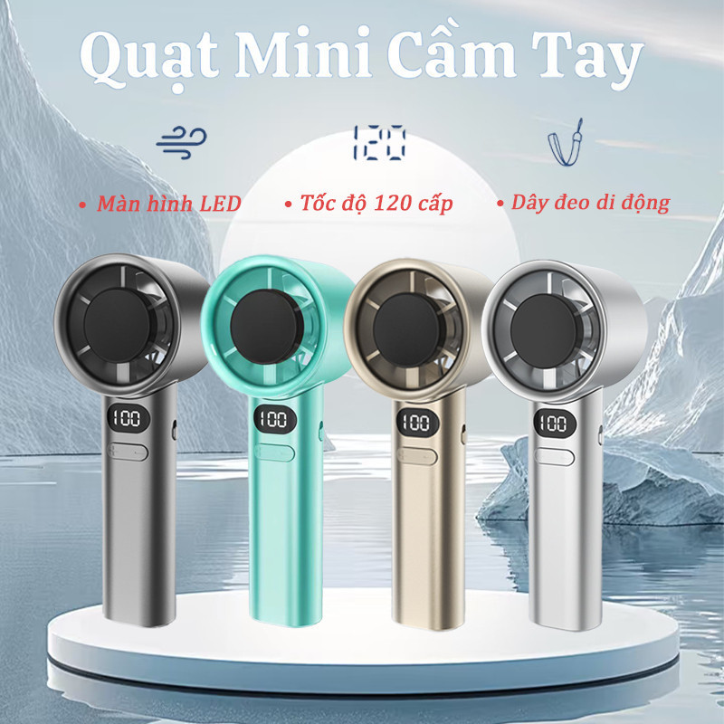 Quạt Mini Sạc Điện M11 - Gió Mạnh Vượt Trội, Pin Dùng 10H, Chất Lượng Đảm Bảo | BigBuy360 - bigbuy360.vn