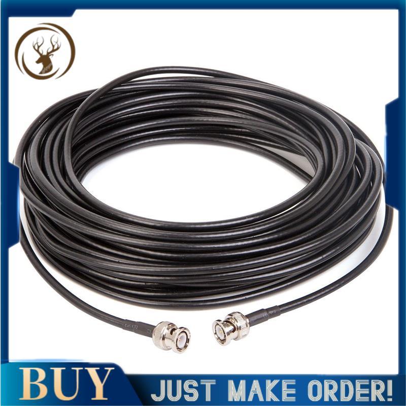 Cáp Nối Dài BNC RG-58 BNC Nam Sang BNC Nam Cáp Đồng Trục Rg58A / U 50Ohm Adapter Cáp Nối Dài