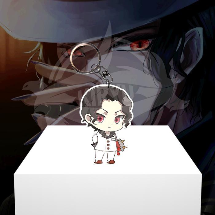 Gantungan Kunci Anime Kimetsu no Yaiba - Kibutsuji Muzan - Ganci Akrilik - Keychain Acrylic - Muzan 