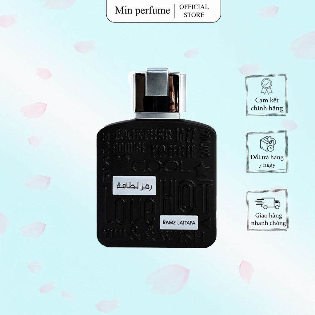 Nước Hoa Unisex Lattafa Ramz Silver EDP 10ml