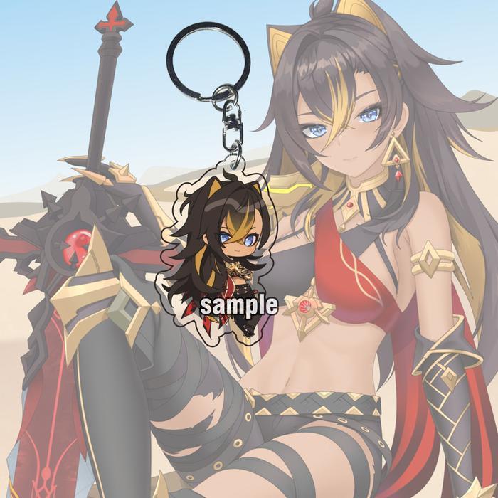 Gantungan Kunci Genshin impact Dehya 01 - Key Chain - Ganci