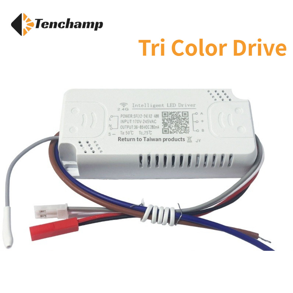 Biến áp trình điều khiển LED Tenchamp 12-24W * 2 20-40W * 2 30-50W * 2 40-60W * 2 50-70W * 2 60-80W 