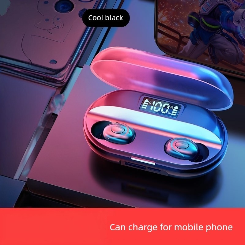 tai nghe ko dây tai nghe bluetooth Feiyao Nút Board Tai Nghe Bluetooth Không Dây T2 In-Ear HD Gọi Kh