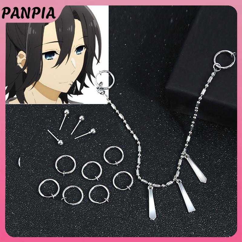 PBST - Bộ phụ kiện cosplay anime Horimiya Miyamura Izumi gồm bông tai và móng tay
