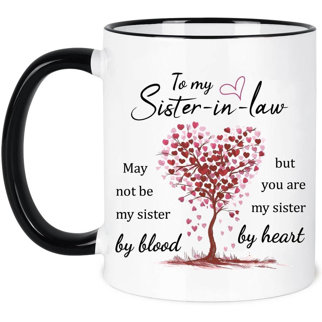 Chị dâu Quà tặng sinh nhật Quà tặng cho phụ nữ Ngày của mẹ Quà tặng Giáng sinh cho chị dâu Cốc 11Oz 