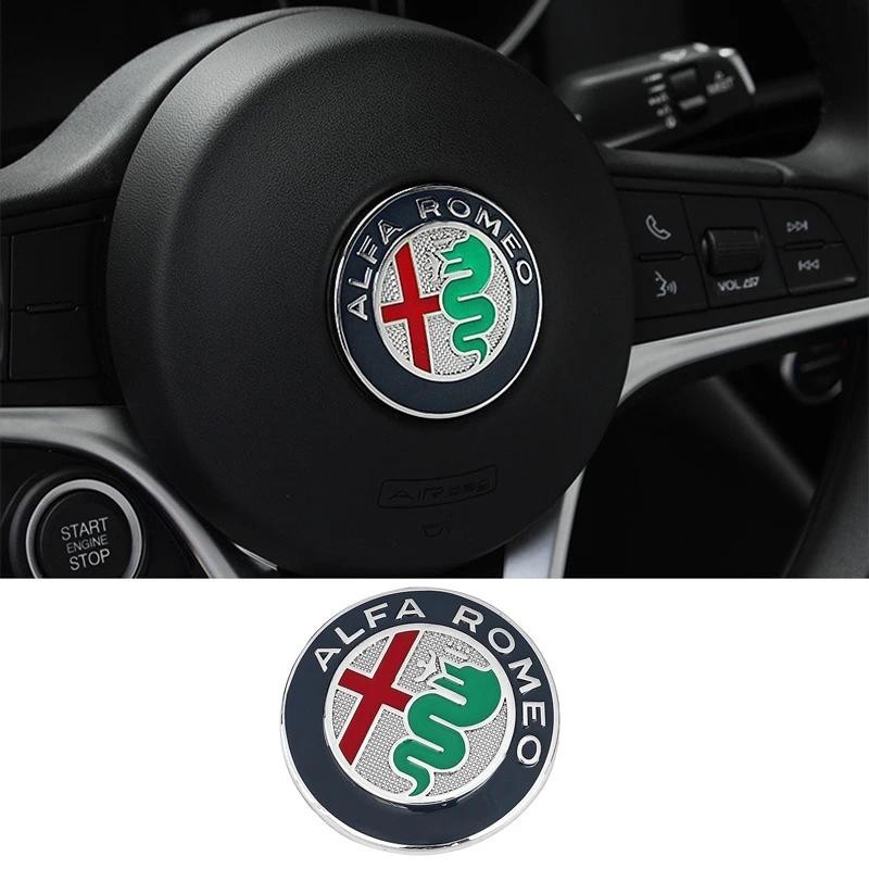 Nhãn trang trí vô lăng Alfa Romeo thích hợp cho phụ kiện nội thất Alfa Romeo Giulia 952 Stelvio 949 