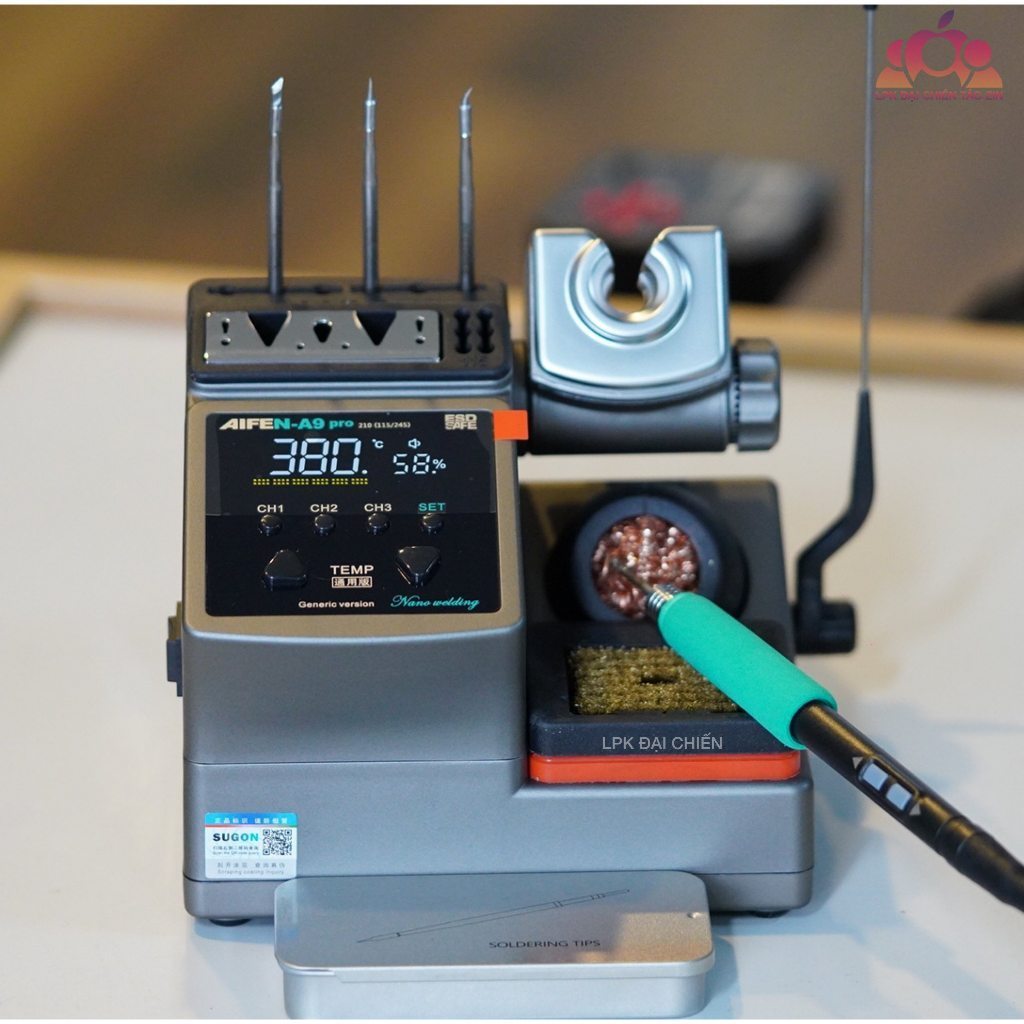Máy hàn Aifen-A9 Pro (Tặng 3 mũi hàn) - Táo Zin