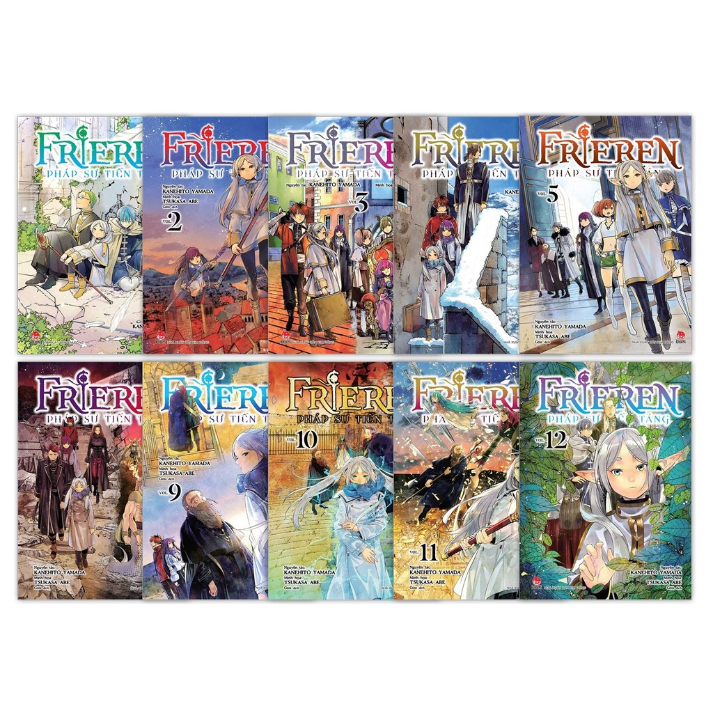 Combo Frieren - Pháp sư tiễn táng (12 cuốn)