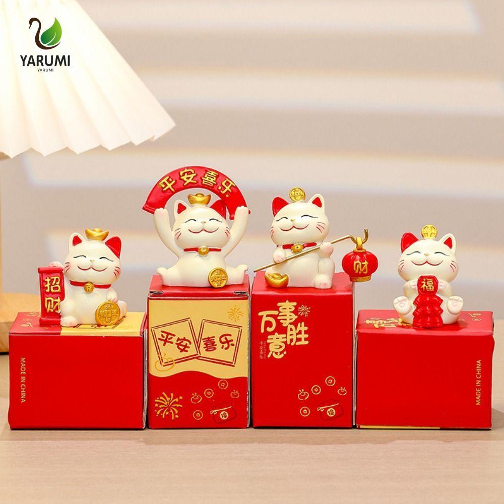 Tượng nhỏ mèo may mắn ALISON, Phim hoạt hình phong cách Trung Quốc Maneki Neko Nhân vật thu nhỏ, Nhự