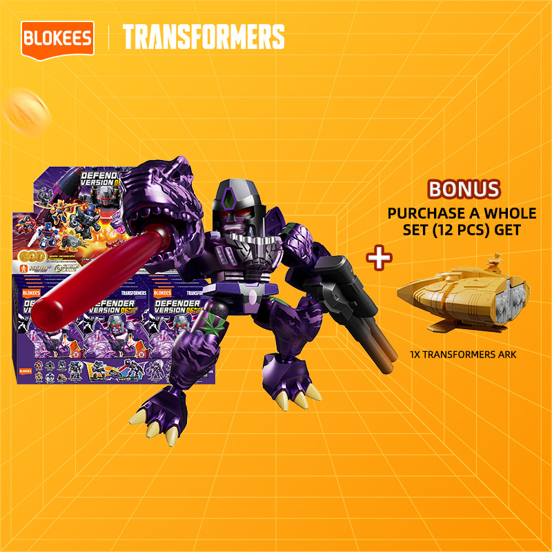 [MỚI] Blokees Transformers mini Nhân vật Defender Phiên bản 06