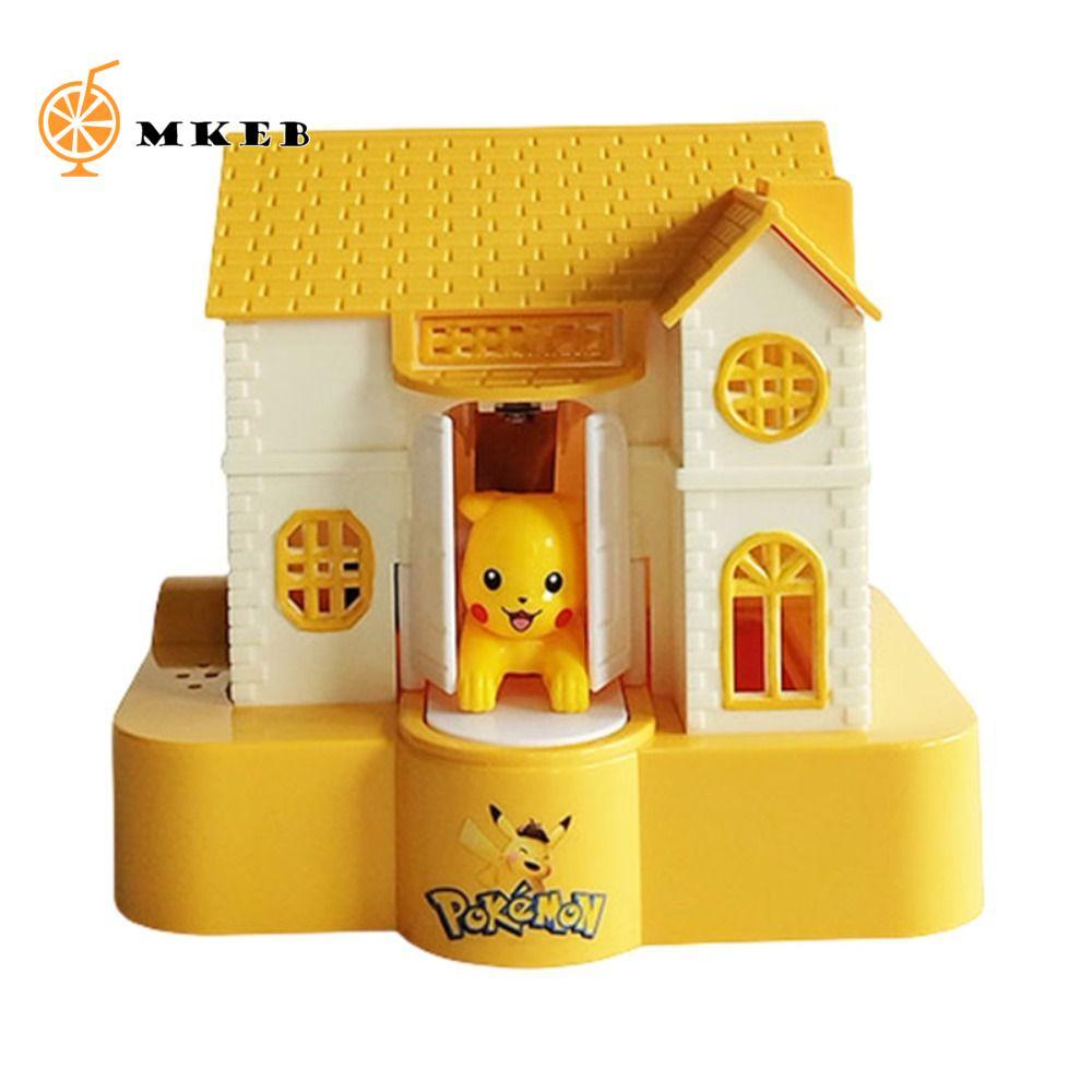 MKEB Doghouse Hộp Tiết Kiệm, Hộp Bảo Quản Nhân Vật Hành Động Điện Tử Heo Đất, Anime Hoạt Hình Ánh Sá