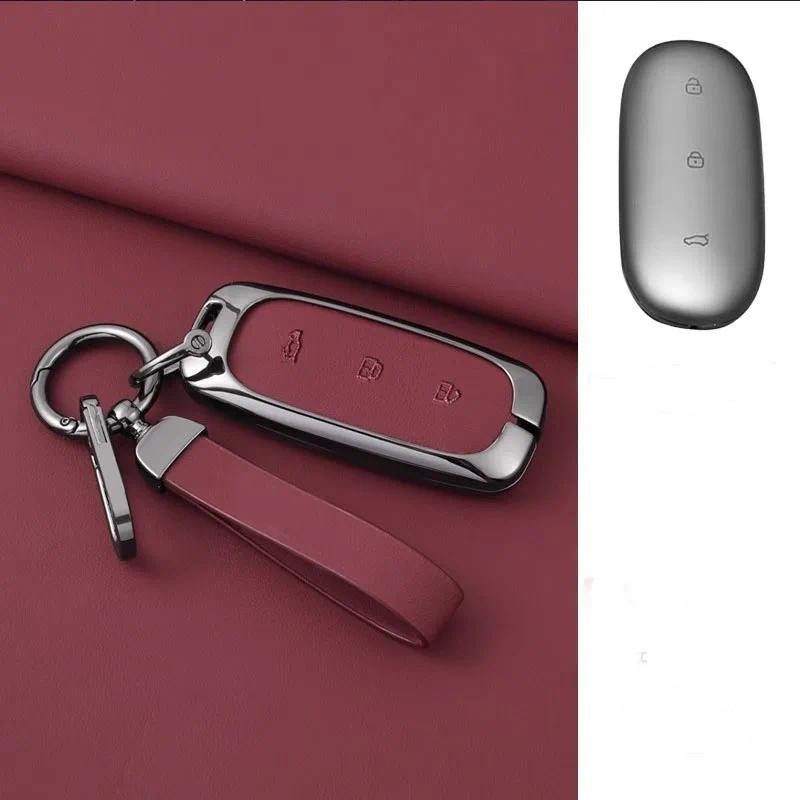 Hộp đựng chìa khóa xe hợp kim kẽm chống mài mòn Khóa chìa khóa đặc biệt cho LiXiang L7 L8 L9 MAX