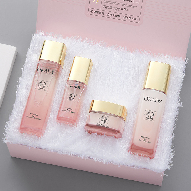 [Hàng có sẵn] Bộ sản phẩm chăm sóc da bốn mảnh O 'KADY O 'KADY Brightening Facial Care WJG