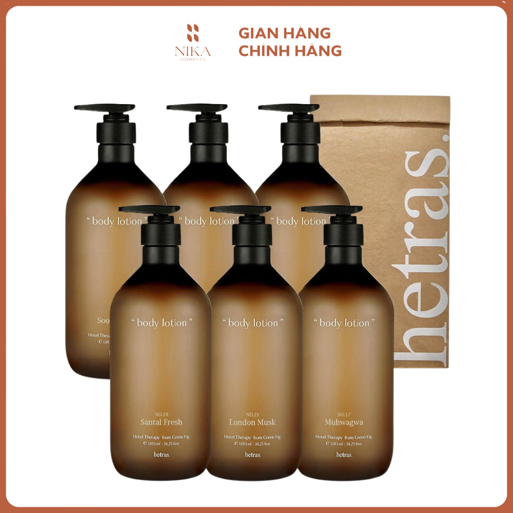 Sữa Dưỡng Thể Hetras Hotel Therapy Body Lotion 1.013ML