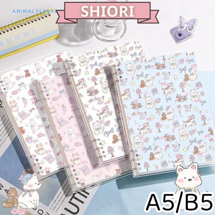 Sổ B5 120 Trang 80gsm MUYUAN – Thú Bông Dễ Thương, Thay Ruột