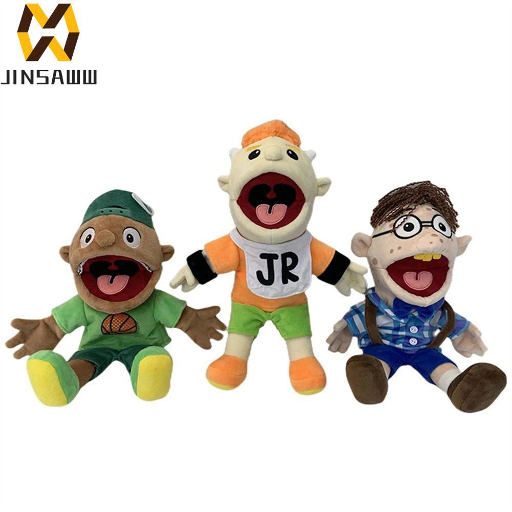 JENIFERDZ Jeffy Hand Puppet, Movable Mouth Cody Junior Jeffy Finger Puppet, Anime Telling Story Plus