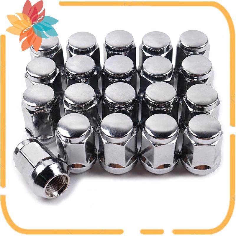 20 Chiếc 14X1.5 Lug Nuts - 19mm Lug 1.38 inch Cao 3 / 4 inch Hex Chrome Lug Nuts, cho 1999-2021 1500