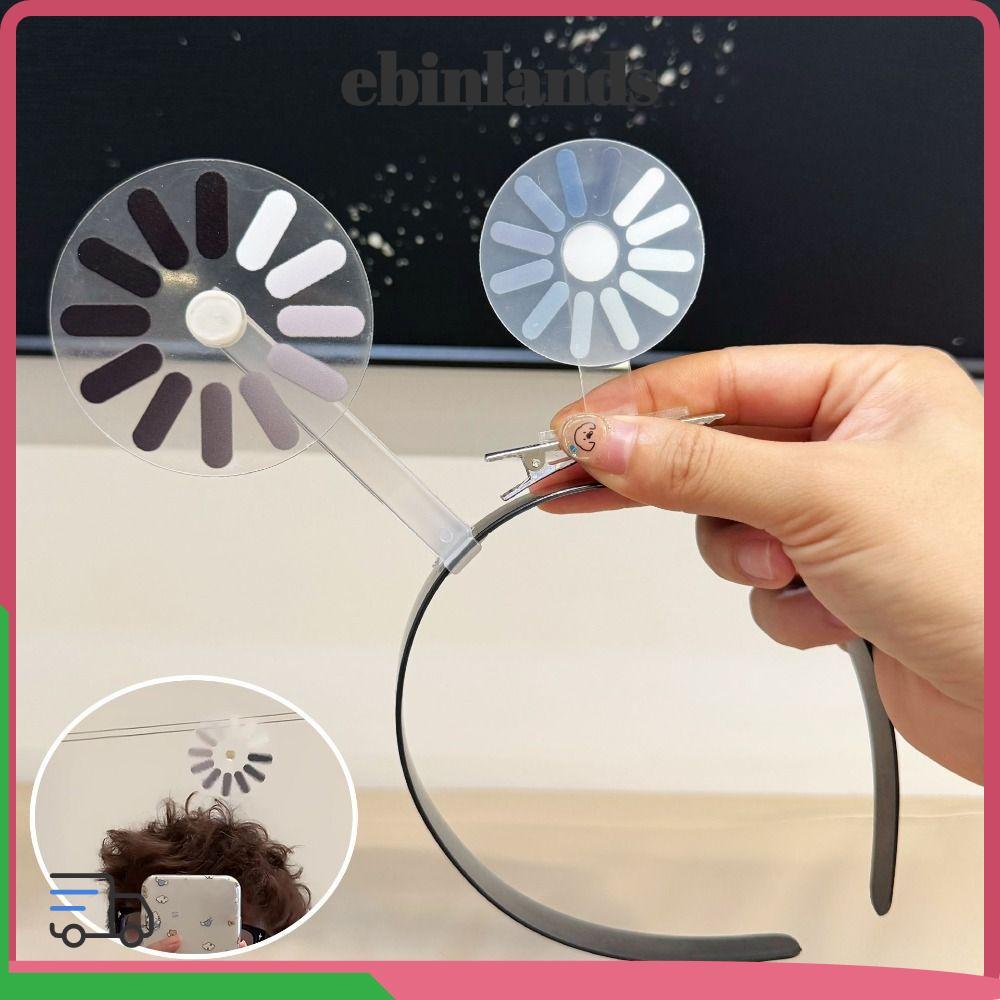 NOVOCT Brain Loading Hair Clip, Băng đô xoay vui nhộn Băng đô vấn đề tín hiệu Băng đô, Máy tính sáng