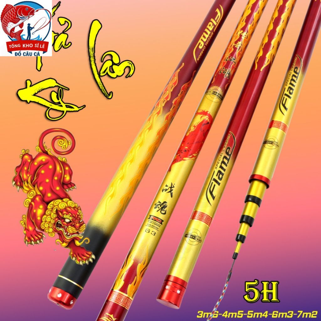 Cần câu tay VIX HUA 5H,Hoả Kỳ Lân 5H.Huyền Ảnh 5H,Danh Chấn 5H,Thanh Long 5H ,Thiên Xuyên 5H,Hoàng V