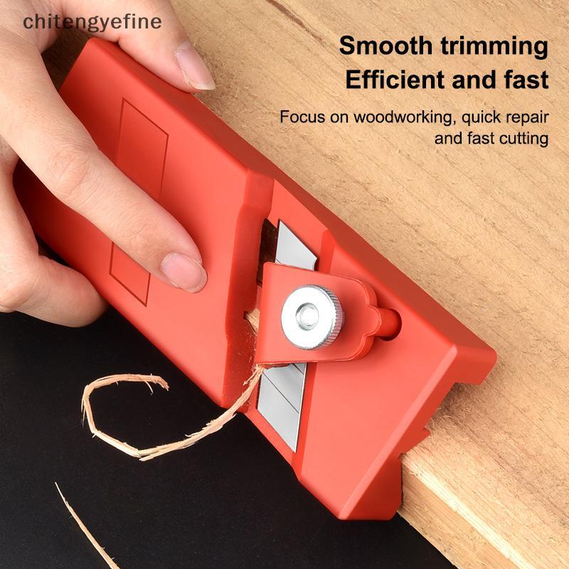 Chitengyefine Acoustic Panel Trim Tool: Plasterboard Chamfer Planer cho 45°Gỗ viền trần, vn