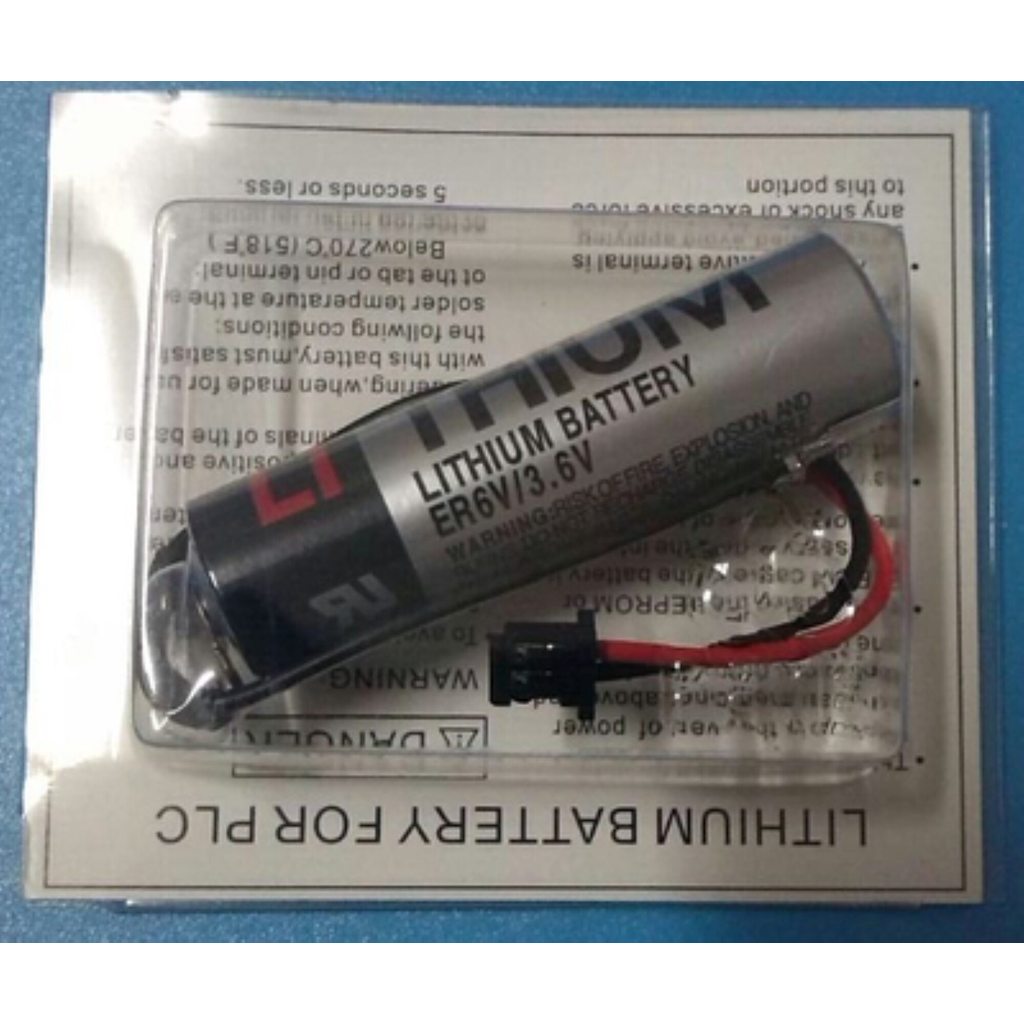 2022 Miễn Phí Vận Chuyển Pin ER6V 3.6V / ER6VC119A / ER6VC119B Pin Hệ Thống Mitsubishi M70 CNC Mitsu