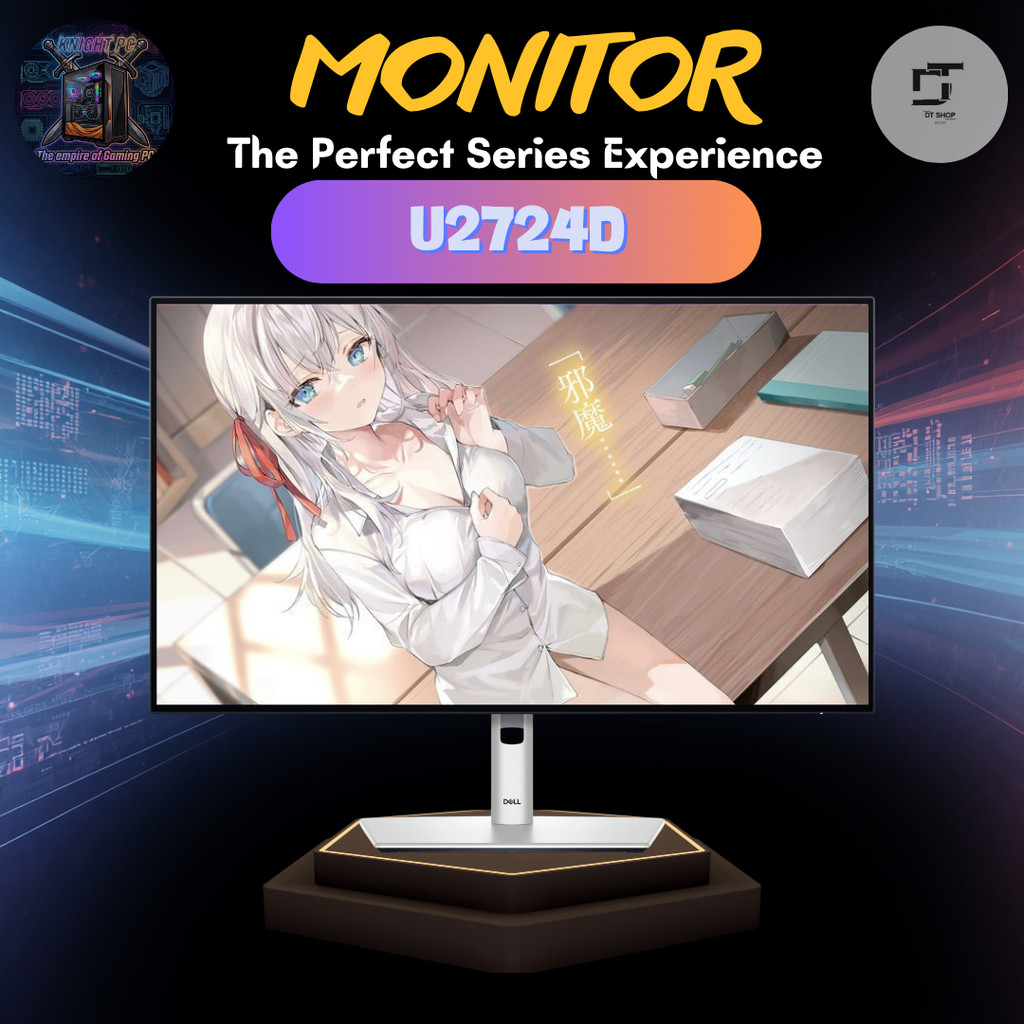 Màn Hình Dell UltraSharp U2724D 27 inch - Màn IPS 2K 120Hz 5ms Tối Ưu Cho Game Thủ