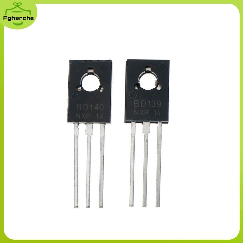 20 Cái BD139 BD140 (BD140 10 Cái + BD139 10 Cái) Bóng bán dẫn điện TO-126