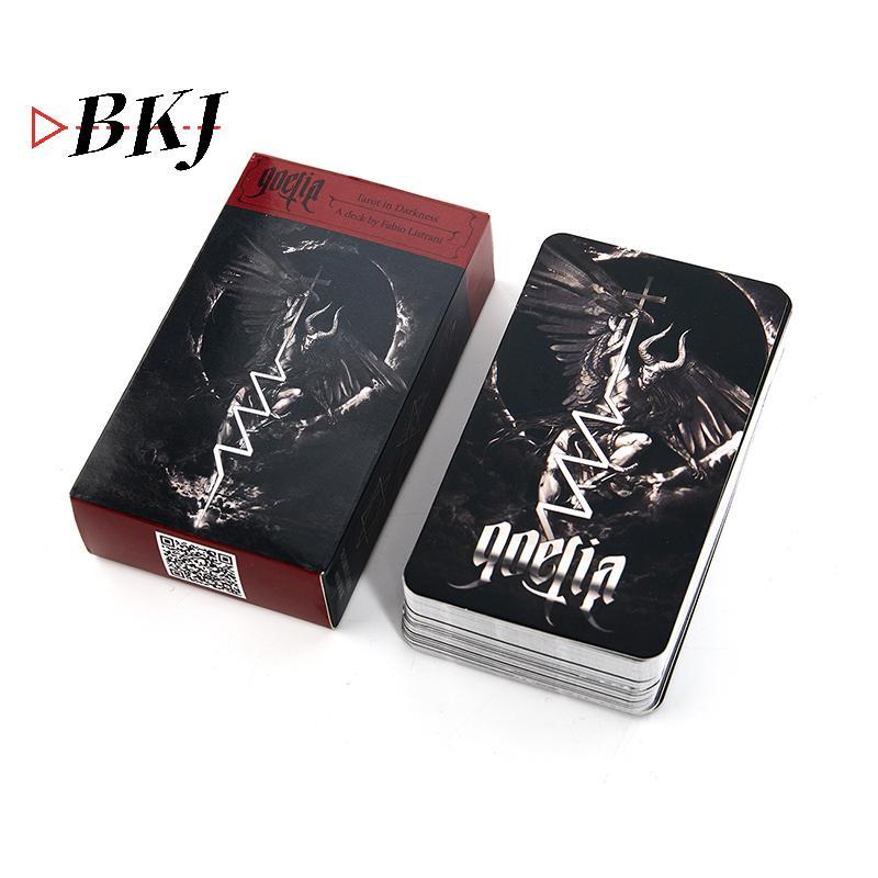 [KJ] GOETIA IN DARKNESS DE CARDS LO SCARABEO ESOTERIC FORTUNE TELLING MỚI [Mới]