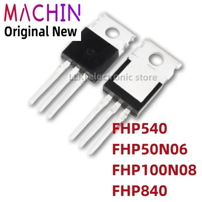 5 Chiếc FHP540 FHP50N06 FHP100N08 FHP840 TO220 Hiệu Ứng Trường Transistor