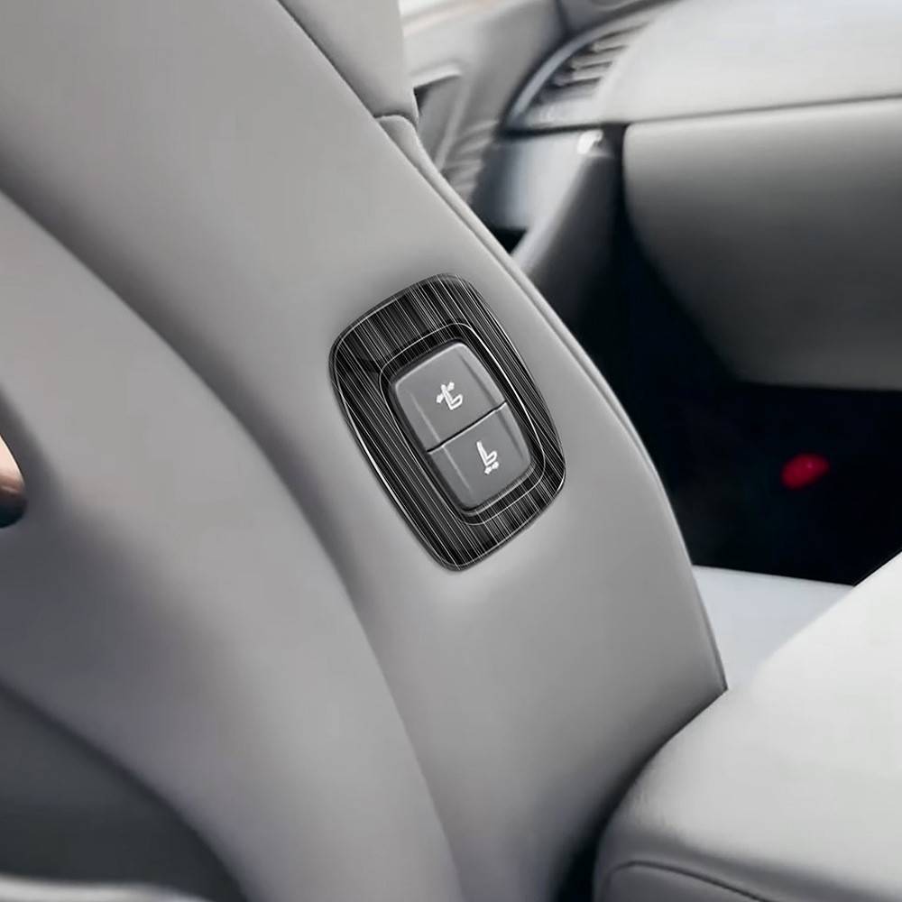 Thích hợp cho 23 Toyota CROWN CROWN Thép không gỉ Đồng điều khiển Nút ngồi Khung ghế CROWN thế hệ th